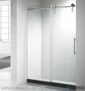 New Rollers Wheel Modern Desgin Aluminum Sliding Shower Door для продажу