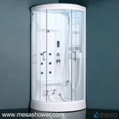 Кутовий сектор Багатофункціональний душова кабіна з низьким лотком MER-8055