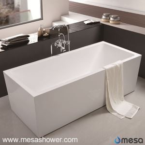 Гаряча сучасна проста конструкція прямокутна вбудована ванна
