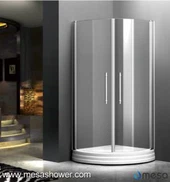Простий стиль Дешева ціна Pivot Swing сектор Ванна Душова кабіна з лотком