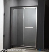 Нарізаційна сталь Swing Hot New Design Розсувна душова двері
