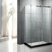 Душова кабіна для ванної з розсувними дверима